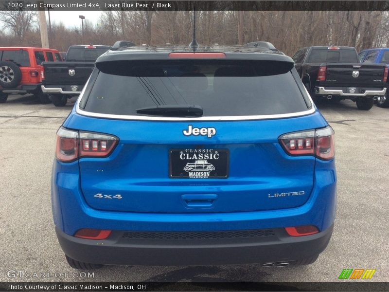 Laser Blue Pearl / Black 2020 Jeep Compass Limted 4x4