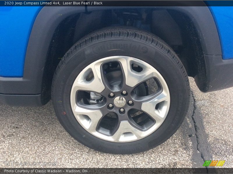 Laser Blue Pearl / Black 2020 Jeep Compass Limted 4x4