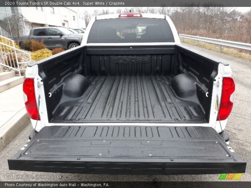 Super White / Graphite 2020 Toyota Tundra SR Double Cab 4x4