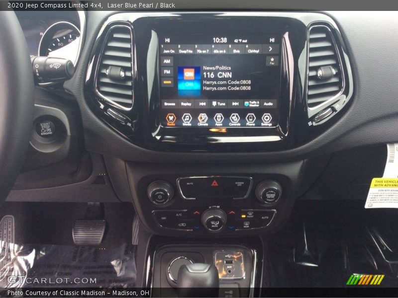 Laser Blue Pearl / Black 2020 Jeep Compass Limted 4x4
