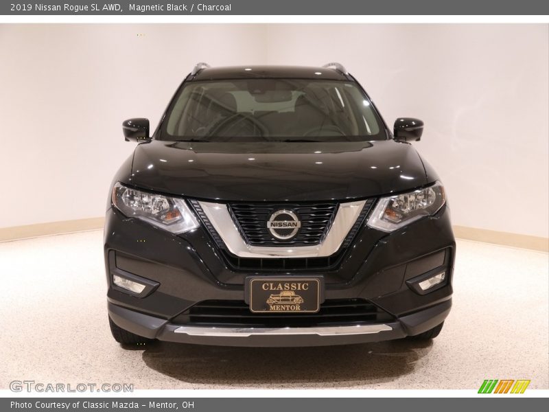 Magnetic Black / Charcoal 2019 Nissan Rogue SL AWD