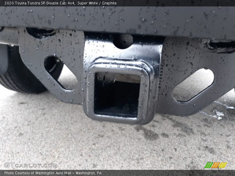 Super White / Graphite 2020 Toyota Tundra SR Double Cab 4x4