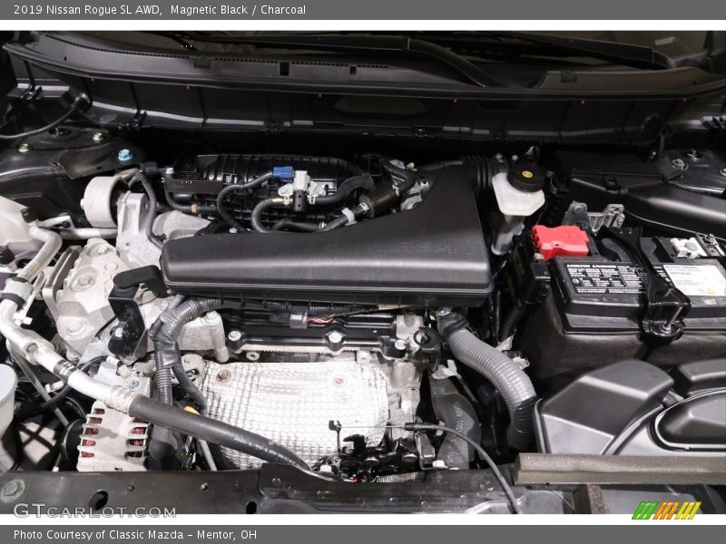 Magnetic Black / Charcoal 2019 Nissan Rogue SL AWD