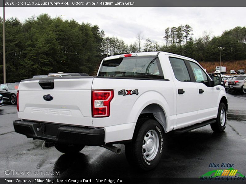 Oxford White / Medium Earth Gray 2020 Ford F150 XL SuperCrew 4x4