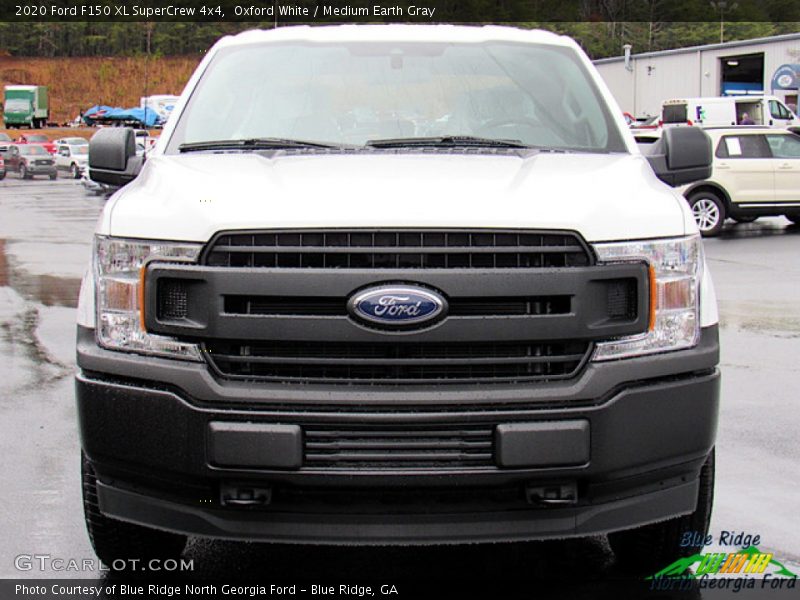Oxford White / Medium Earth Gray 2020 Ford F150 XL SuperCrew 4x4