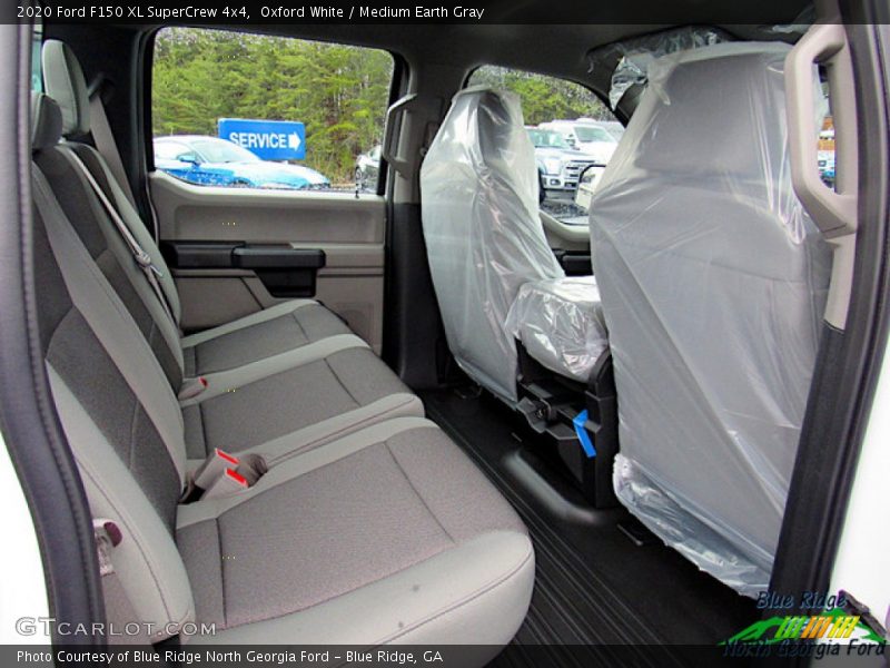 Oxford White / Medium Earth Gray 2020 Ford F150 XL SuperCrew 4x4