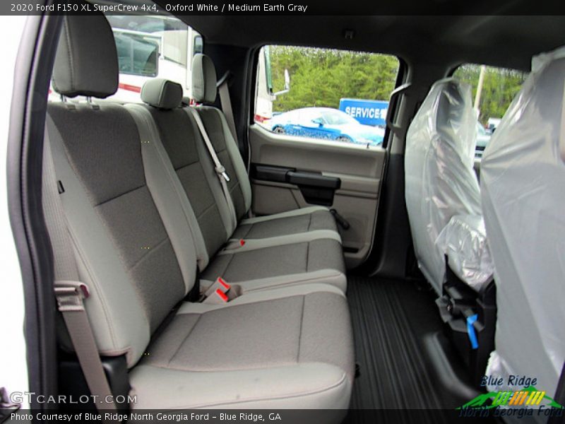 Oxford White / Medium Earth Gray 2020 Ford F150 XL SuperCrew 4x4