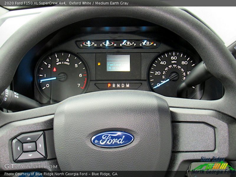 Oxford White / Medium Earth Gray 2020 Ford F150 XL SuperCrew 4x4