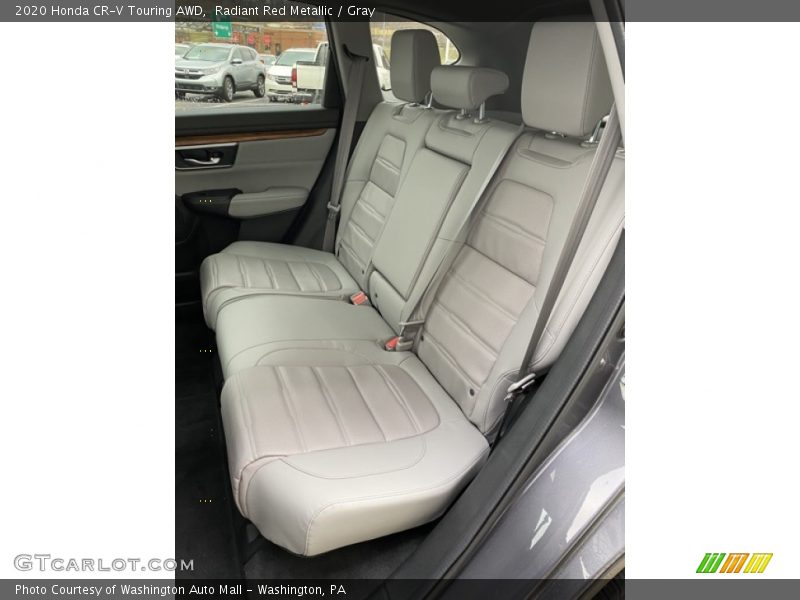 Radiant Red Metallic / Gray 2020 Honda CR-V Touring AWD