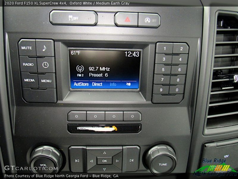 Oxford White / Medium Earth Gray 2020 Ford F150 XL SuperCrew 4x4