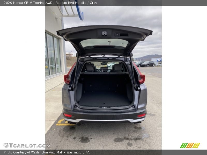 Radiant Red Metallic / Gray 2020 Honda CR-V Touring AWD