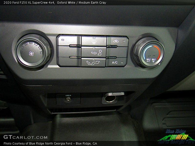 Oxford White / Medium Earth Gray 2020 Ford F150 XL SuperCrew 4x4