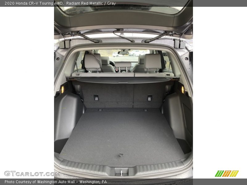Radiant Red Metallic / Gray 2020 Honda CR-V Touring AWD
