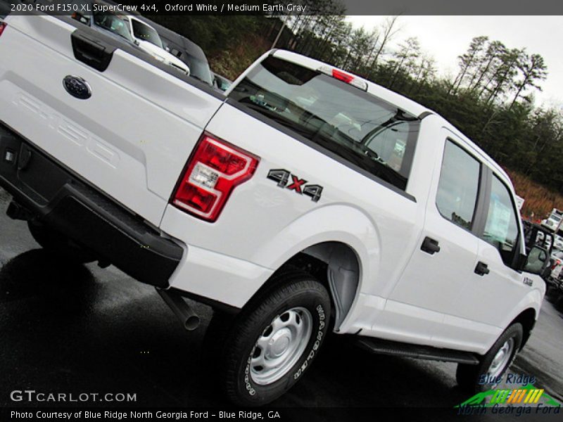 Oxford White / Medium Earth Gray 2020 Ford F150 XL SuperCrew 4x4