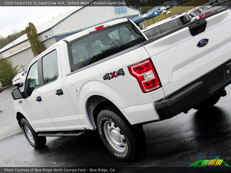Oxford White / Medium Earth Gray 2020 Ford F150 XL SuperCrew 4x4