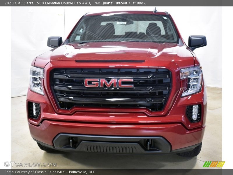 Red Quartz Tintcoat / Jet Black 2020 GMC Sierra 1500 Elevation Double Cab 4WD