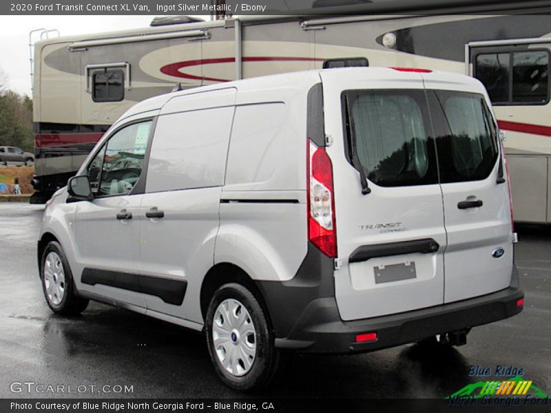 Ingot Silver Metallic / Ebony 2020 Ford Transit Connect XL Van