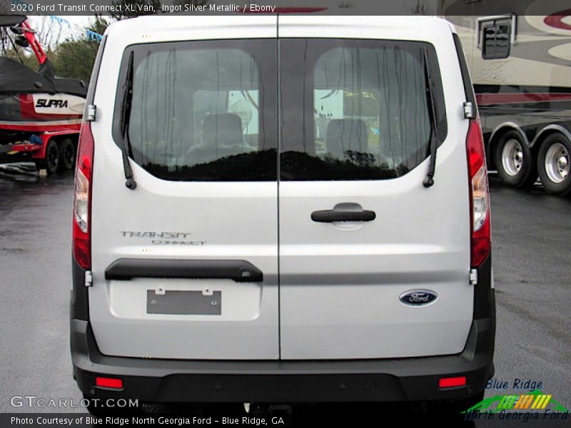 Ingot Silver Metallic / Ebony 2020 Ford Transit Connect XL Van