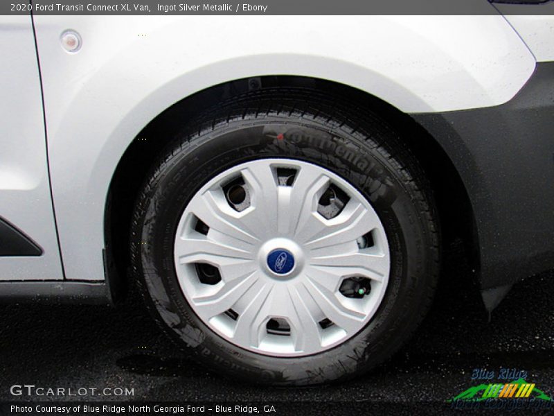 Ingot Silver Metallic / Ebony 2020 Ford Transit Connect XL Van