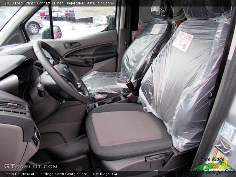 Ingot Silver Metallic / Ebony 2020 Ford Transit Connect XL Van