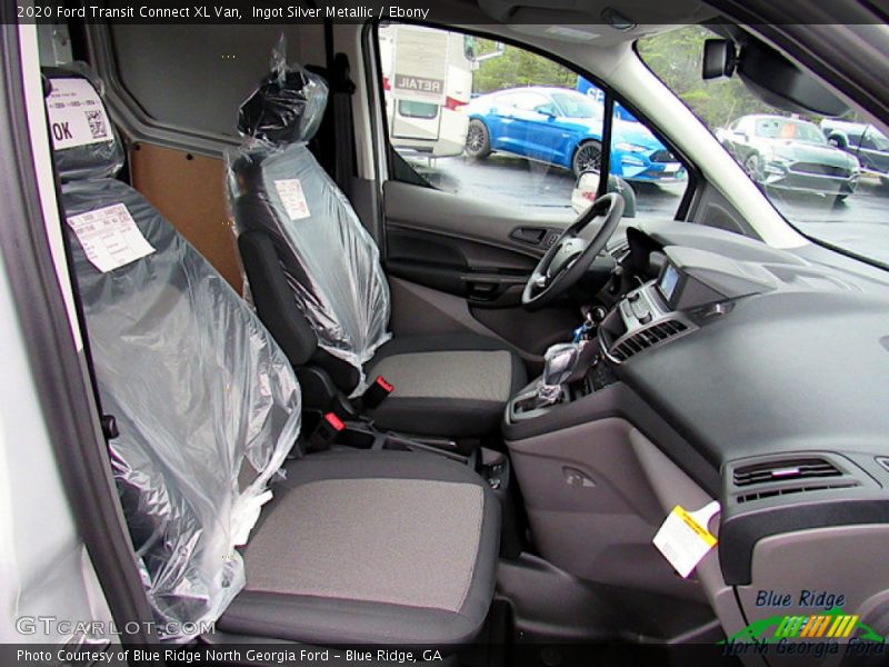 Ingot Silver Metallic / Ebony 2020 Ford Transit Connect XL Van