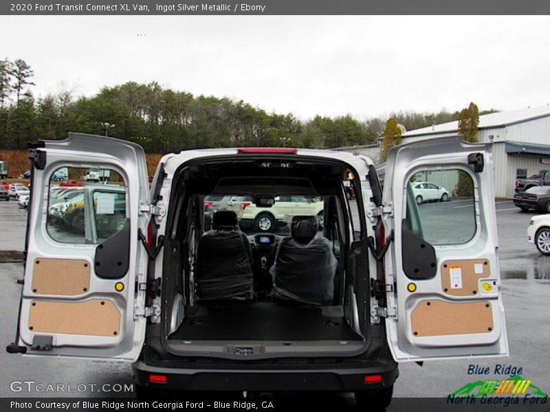 Ingot Silver Metallic / Ebony 2020 Ford Transit Connect XL Van