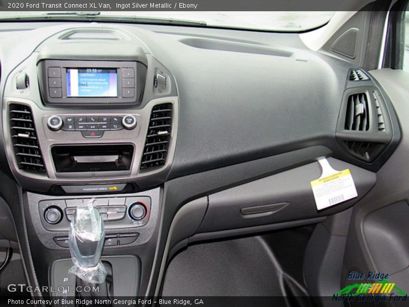 Ingot Silver Metallic / Ebony 2020 Ford Transit Connect XL Van