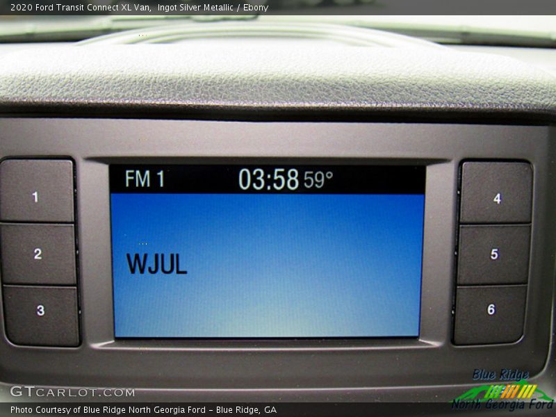 Ingot Silver Metallic / Ebony 2020 Ford Transit Connect XL Van