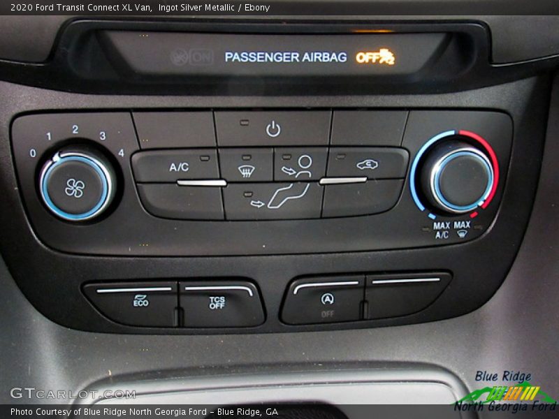 Ingot Silver Metallic / Ebony 2020 Ford Transit Connect XL Van