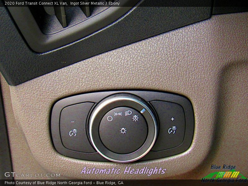 Ingot Silver Metallic / Ebony 2020 Ford Transit Connect XL Van