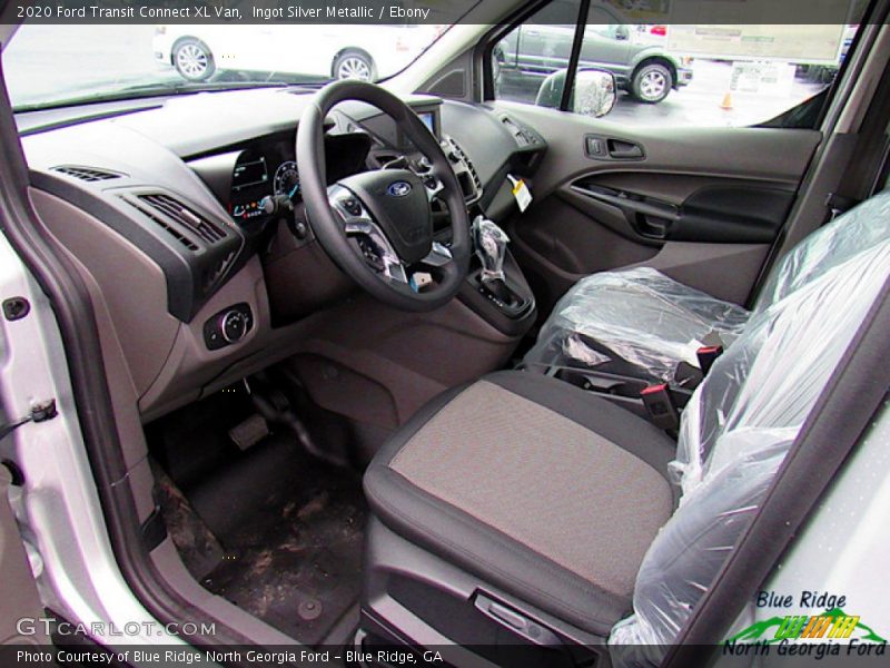 Ingot Silver Metallic / Ebony 2020 Ford Transit Connect XL Van
