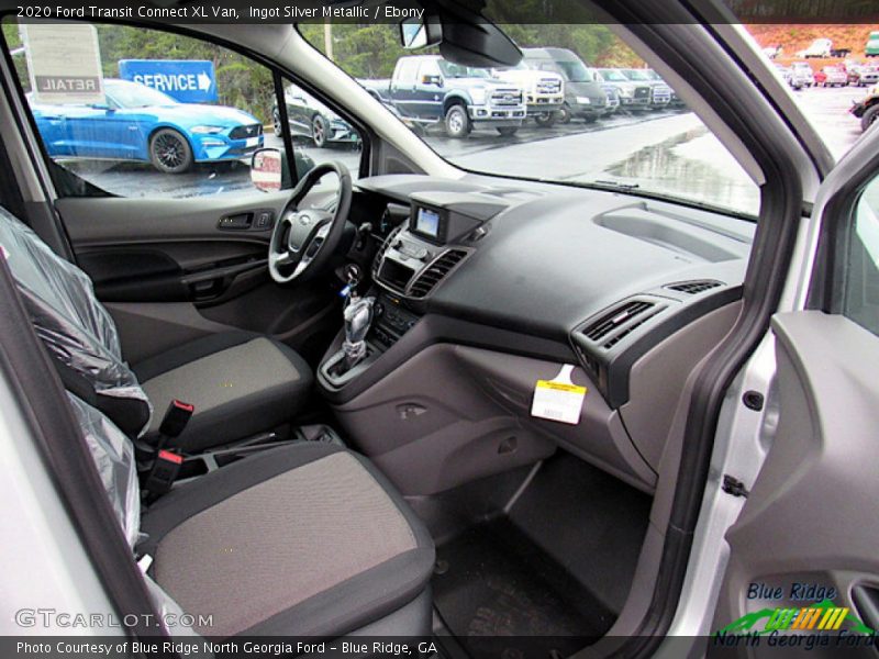 Ingot Silver Metallic / Ebony 2020 Ford Transit Connect XL Van