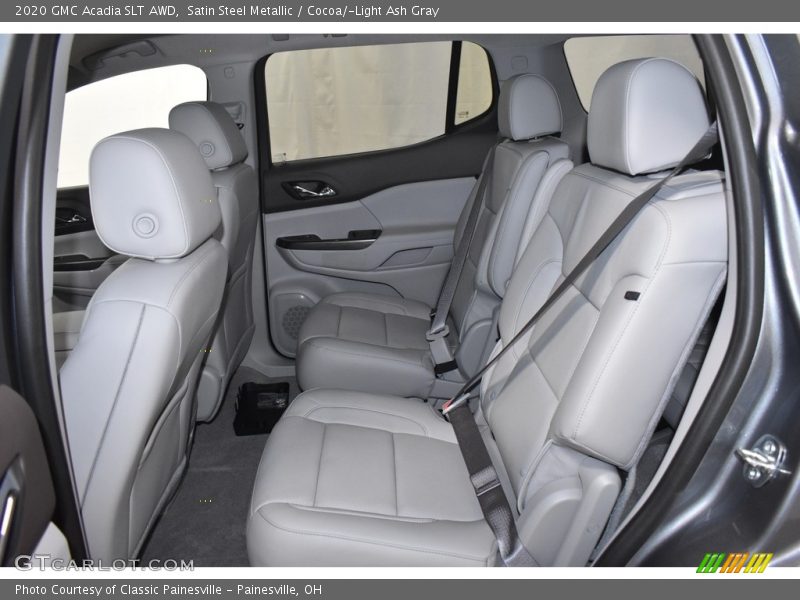 Satin Steel Metallic / Cocoa/­Light Ash Gray 2020 GMC Acadia SLT AWD