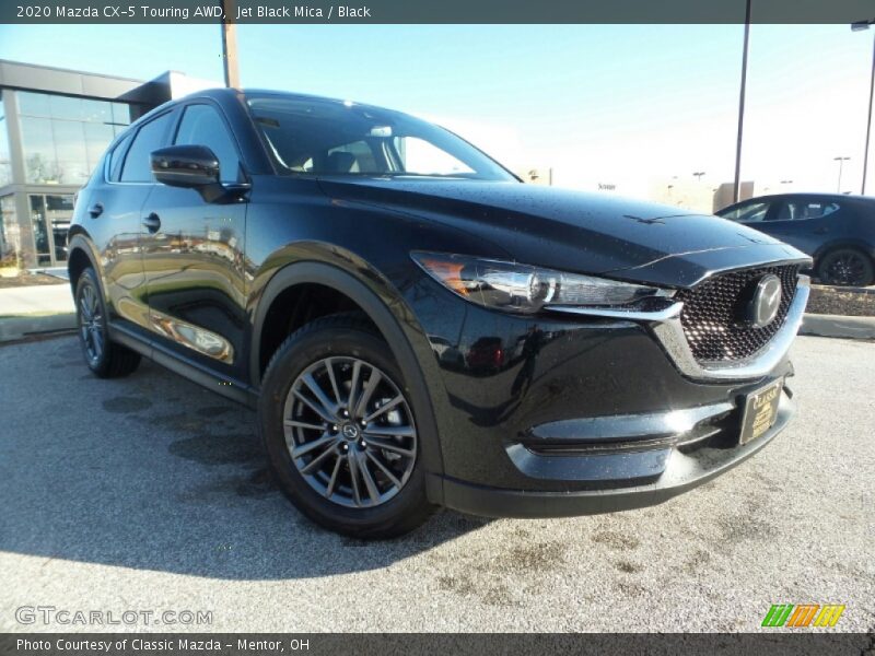 Jet Black Mica / Black 2020 Mazda CX-5 Touring AWD