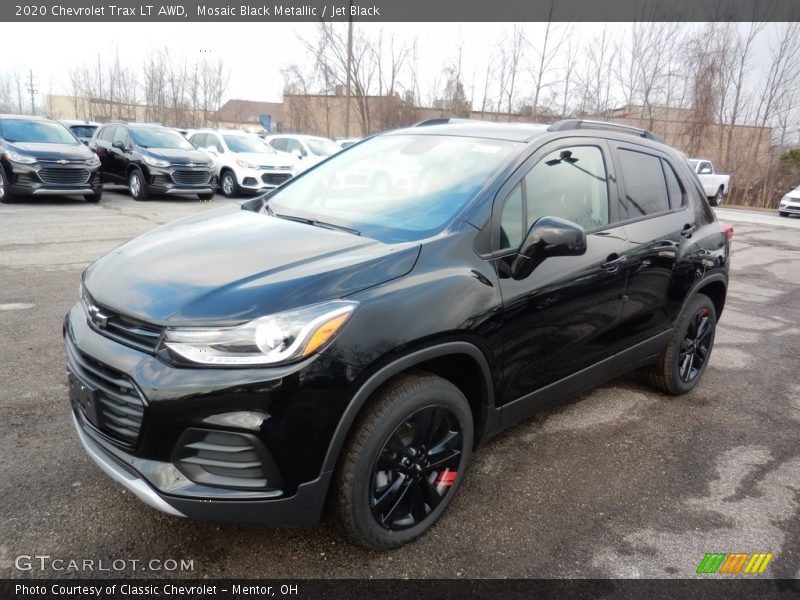 Mosaic Black Metallic / Jet Black 2020 Chevrolet Trax LT AWD
