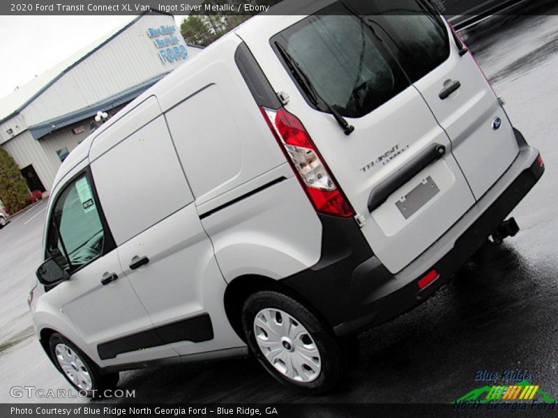 Ingot Silver Metallic / Ebony 2020 Ford Transit Connect XL Van