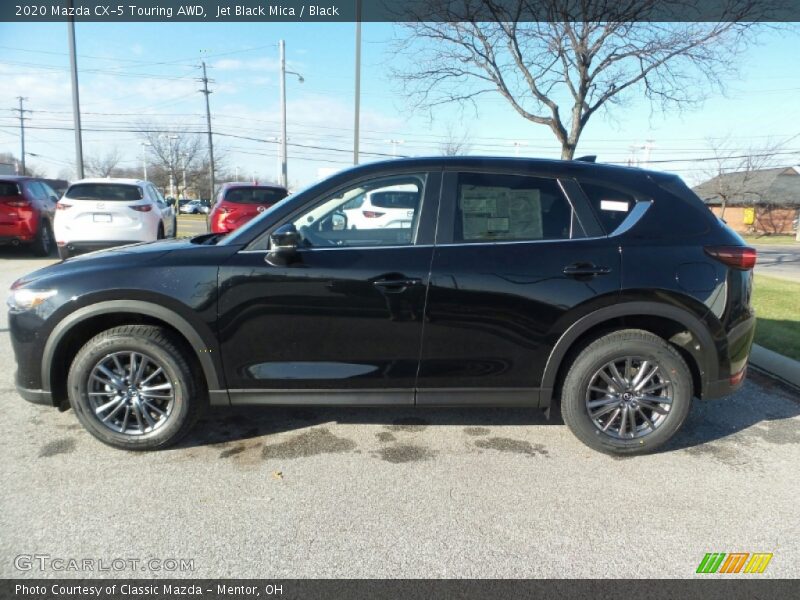 Jet Black Mica / Black 2020 Mazda CX-5 Touring AWD