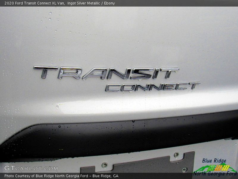 Ingot Silver Metallic / Ebony 2020 Ford Transit Connect XL Van