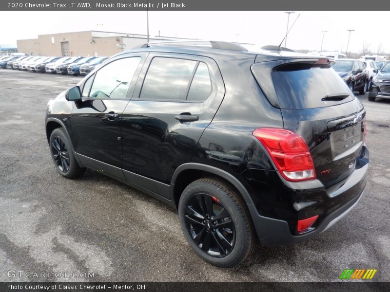 Mosaic Black Metallic / Jet Black 2020 Chevrolet Trax LT AWD
