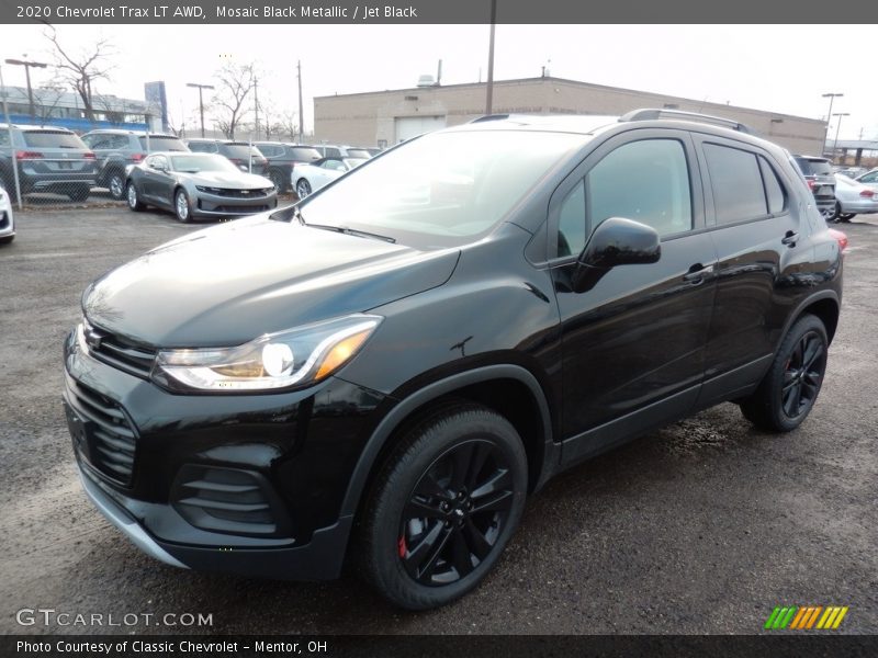Mosaic Black Metallic / Jet Black 2020 Chevrolet Trax LT AWD