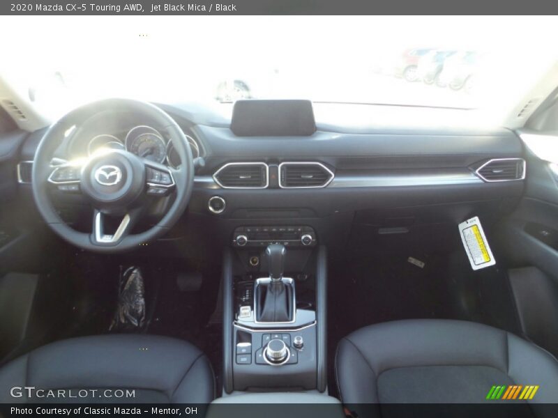 Jet Black Mica / Black 2020 Mazda CX-5 Touring AWD