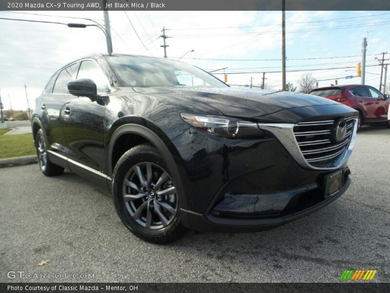 Jet Black Mica / Black 2020 Mazda CX-9 Touring AWD