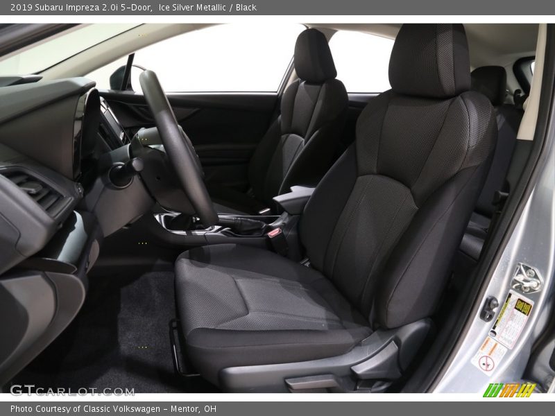 Front Seat of 2019 Impreza 2.0i 5-Door
