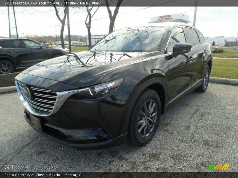 Jet Black Mica / Black 2020 Mazda CX-9 Touring AWD