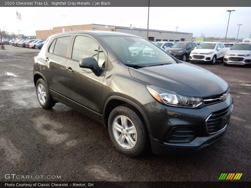 Nightfall Gray Metallic / Jet Black 2020 Chevrolet Trax LS