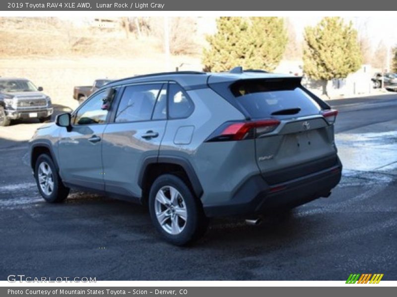 Lunar Rock / Light Gray 2019 Toyota RAV4 XLE AWD