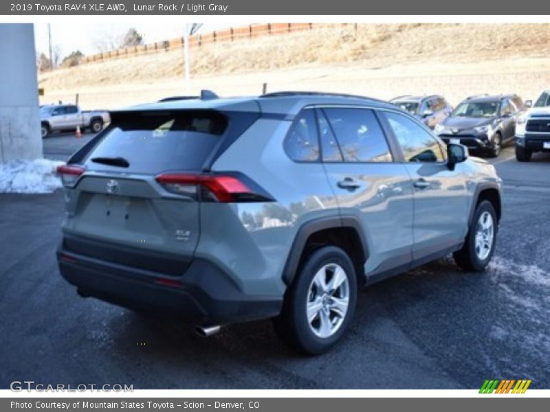 Lunar Rock / Light Gray 2019 Toyota RAV4 XLE AWD