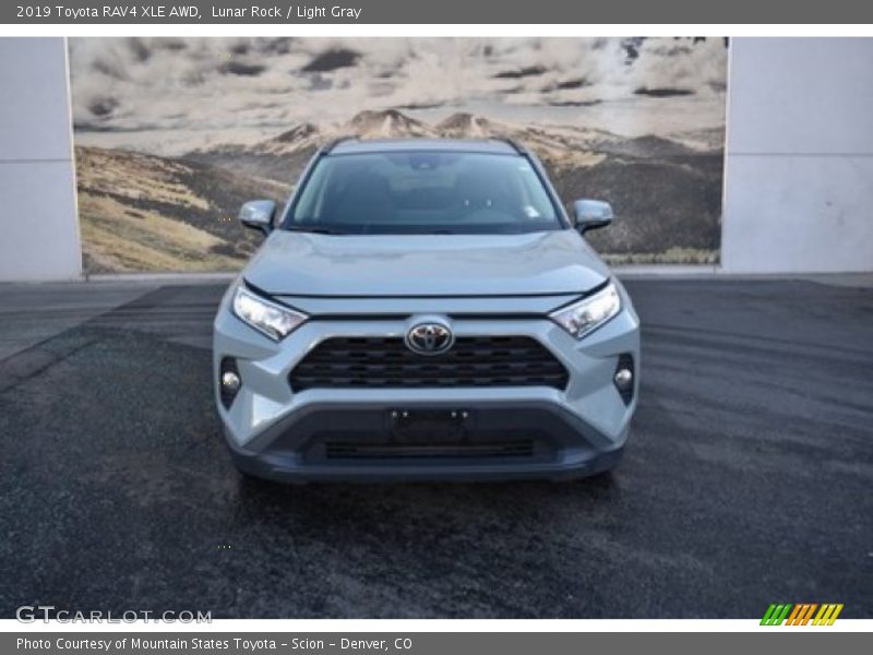 Lunar Rock / Light Gray 2019 Toyota RAV4 XLE AWD