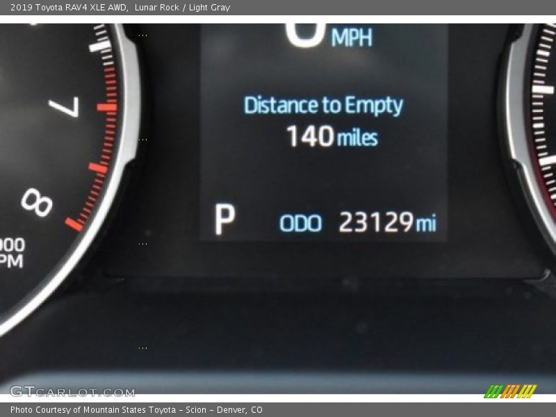 Lunar Rock / Light Gray 2019 Toyota RAV4 XLE AWD
