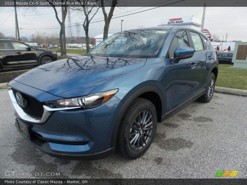 Eternal Blue Mica / Black 2020 Mazda CX-5 Sport